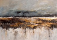 L'passo Benjamin, 24 x 30 Inch, Acrylic on Canvas, Abstract Paintings, AC-LPB-043